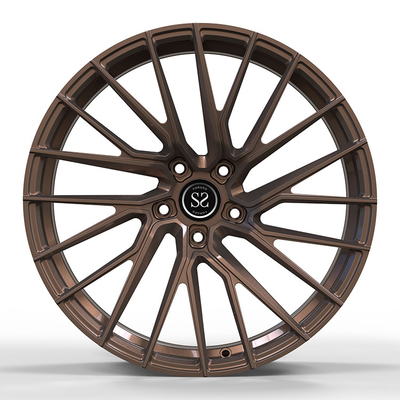 5x112 1 Piece Forged Wheels Custom Satin Bronze 19 20 21 22 23 cali W BMW G07 X7