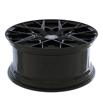 Centrum lufy kute 2-częściowe koła Disc Matowe czarne felgi samochodowe RS3