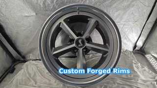 Niestandardowe kute felgi 18" 5x114,3, 2-częściowe