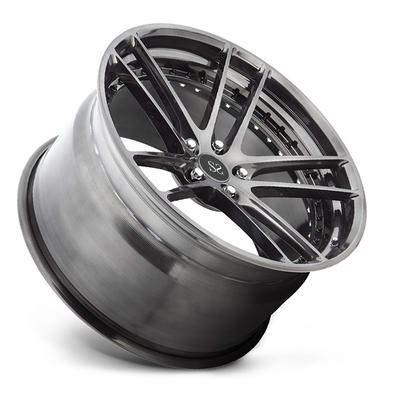 21 cali Hyper Silver 1PC Forged Car Alloy Rims For Tesla Wheels Custom Luxury Rims