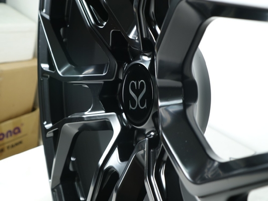 matowe czarne monoblokowe kute felgi aluminiowe do McLaren RS6