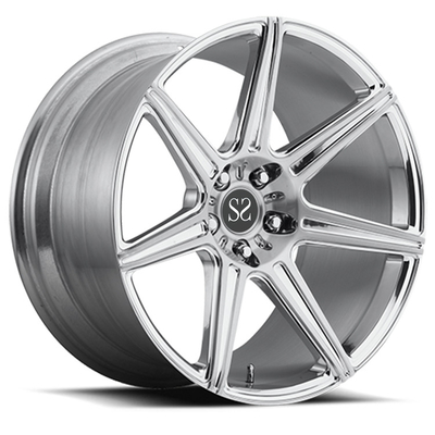 Obręcze samochodowe Hyper Silver 21 cali Dostosowane do felg aluminiowych ze stopów kutych Audi A7 / 21 &quot;