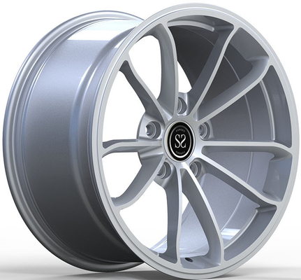 19x8,5 19x11 Srebrne 1-częściowe kute felgi Monblock Alloy Rim 5x130 do Porsche 991