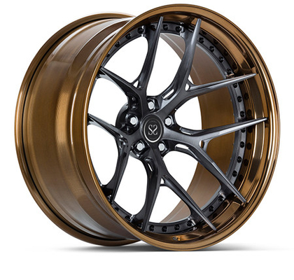 Bronze 3 PC Kute felgi ze stopu aluminium do Cls 18 19 cali