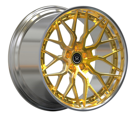 Rozłożone 21x10 2-częściowe kute koła Przód 22x12 Tylne polerowane felgi Ferrari 812