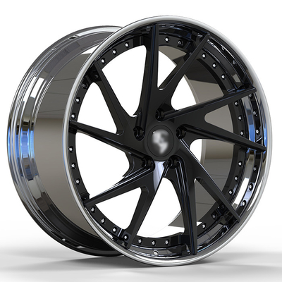 Gloss Black Face 2-PC Kute felgi polerowane beczki 21 22 cale do Porsche Cayenne 991