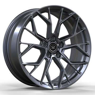 Monoblokowe kute 1-częściowe felgi PC Multi Spoke do kół Audi S4 Gun Metal Discs