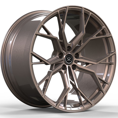 20X9 6061-T6 Felgi ze stopu aluminium Niestandardowy brąz 5x112 Wzór śruby dla Audi RS 6 7