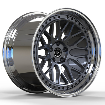 Rozłożone 20-calowe 20X9,5 20X10,5 kute 2-częściowe koła do Nissan GTR Stepped Lip