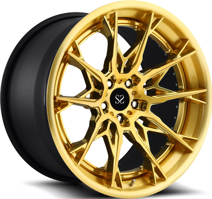 Gold Face 3PC Kute felgi ze stopu aluminium 18 19 20 21 cali dla Ferrari F12