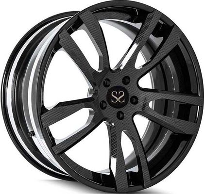 Black Face 3 szt. Kute aluminiowe felgi Koła Ford Mustang 20x9,5 | 20x12,5