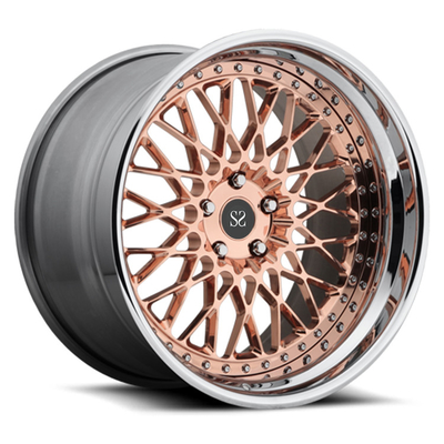 Niestandardowe 3PC polerowane wargi kute felgi 21x11 dla Audi RS7