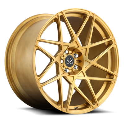 Niestandardowe złote 1 sztuka kute koła VOLKSWAGEN TOUAREG II 21x10 5x120