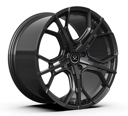 Polerowane wargi 1 sztuka kute felgi Monoblock Matte Black 20-calowe wklęsłe koła Porsche 911