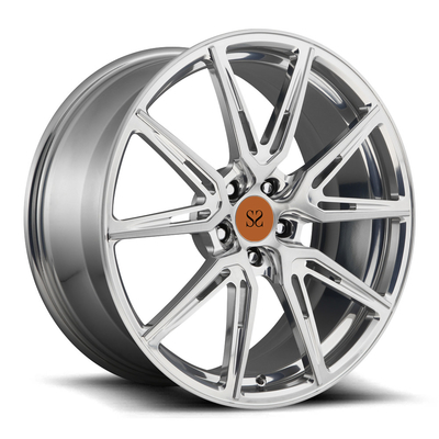 Hyper Silver 1PC Forged Custom Alloy Car Rims 20 Inch For Golf GTI Koła