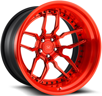 3 sztuk 5x120 BMW E90 320i Koła 18 19 20 21 22 Inch Czerwony twarz maszynowa
