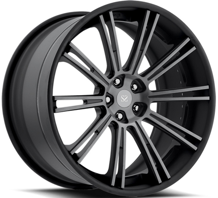 Dla Benz SLS-Class Black Machine Face 18 19 20 21 22 Inch 2-PC Forged Alloy Custom Wheels