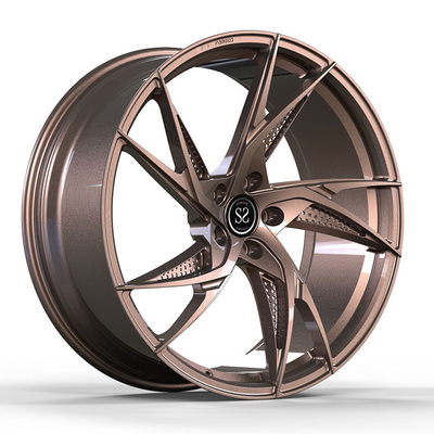 9.5Jx20 i 10.5Jx20 Custom Satin Bronze 2-PC Rims For BMW M2 2016 roku