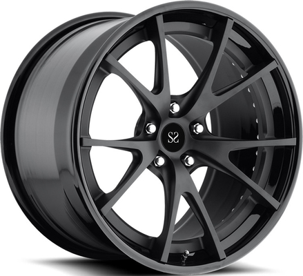 Czarna beczka dla kół BMW X3m 22 cali 2-PC Forged Alloy Custom Rims