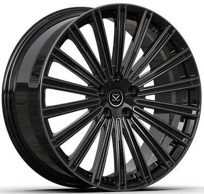 23x11.5 Błyskotliwe czarne pręty obrabiane 1-PC koła sztuczne dla 2011 G Wagon