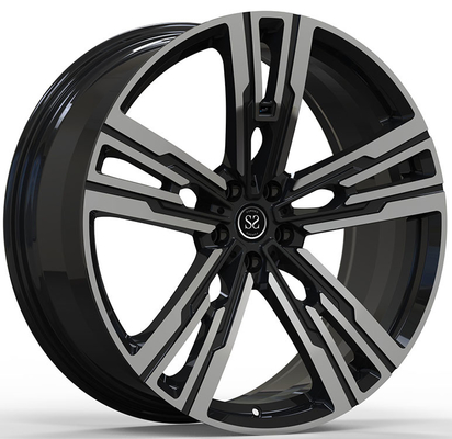 8.5Jx19 ET48 i 9.5Jx19 ET48 Gloss Black Polished Face 1-piece Forged Wheel dla BMW M4