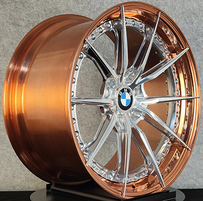 5x112 Niestandardowe opony brązowe wypolerowane usta dla Benz BMW Audi