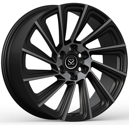 20x9.0/ET32/21/5x112/66.6 Bliźniaczki Styl Forged Rims Gloss Black For Audi allroad C7