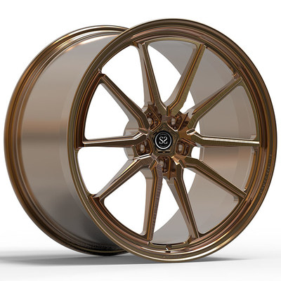 21x9 ET28/22x11.5ET22/5x114.3/67.1 Brązowy Brąz Brązowy Dla Ferrari F8 Tributo