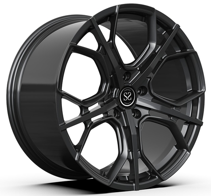 21x9 ET23/21x10.5ET38/5x112/66.6 Błyskotliwe czarne koła kuwane na 2018 BMW G31 520D Touring