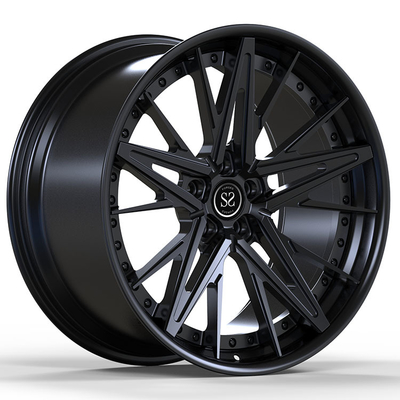 BMW 850i Coupe Custom Forged 2-PC Rims 21x9.5 i 21x10.5