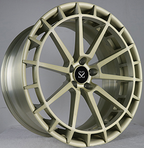 Jasne Złoto Szczotkowane 20x9.5 2-częściowe Felgi do Audi RS6 2002