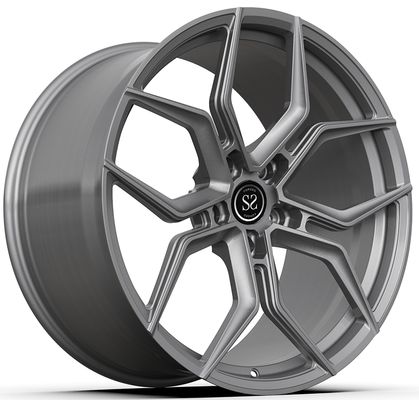 21x9.5ET46/21x11ET58 5x130/71.6 Szary Custom 1-PC Forged Rims for PORSCHE CAYENNE