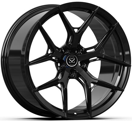 Felgi kute 1-PC w stylu tuningowym Mercedes GTS, błyszczące czarne, 18-23 cale