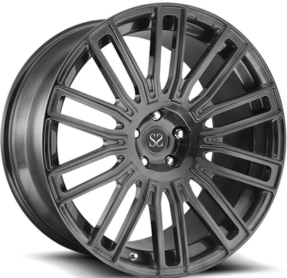 Gun Metal 19-calowe dostosowane 1-częściowe 20 21 22 24 kute koła wykonane z kutego stopu aluminium 6061-T6 dla Bentley