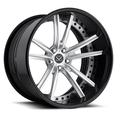 Dostosowane felgi aluminiowe do lAMercedes-Benz AMG GTS / 21-calowe 2-częściowe kute koła Niestandardowy wzór śruby 5x112