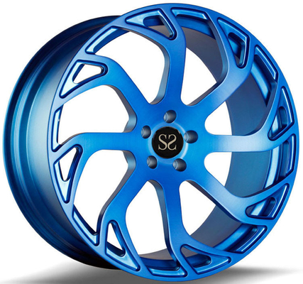 Niestandardowe niebieskie kute koła 20 wykonane ze stopu aluminium 6061-T6 dla Forda 5x108