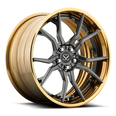 SAE J2530 114,3 mm Pcd 2-częściowe kute koła do Forda Mustanga GT500 rozłożone 19 i 21 cali