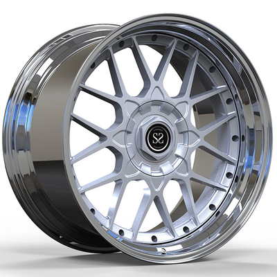 Ferrari 458 Custom Staggered 20-calowe 2-PC polskie kute felgi 6061-T6 Stop aluminium 5x114.3