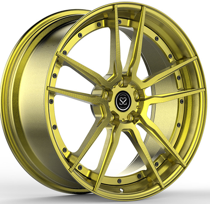 Kute felgi aluminiowe ze stopu aluminium 20 X 10,5 ze złotym pędzlem do Audi RS6