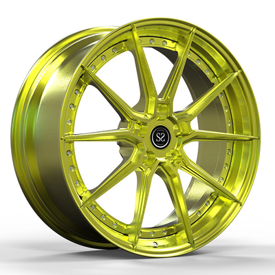 Rozłożone dwuczęściowe kute koła 20 X 12 Napylanie felg 5x112 do Audi RS8