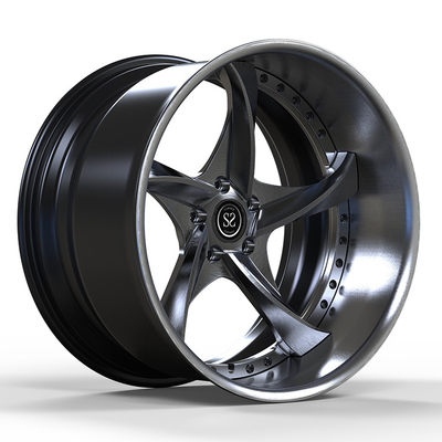 Lamborghini Custom 20-calowe 2-częściowe kute felgi z dużymi ustami 5x120