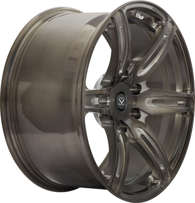 Głębokie wklęsłe Pcd 139,7 mm Szczotka 1-częściowe kute koła 21 cali 488 Ferrari 5x114,3