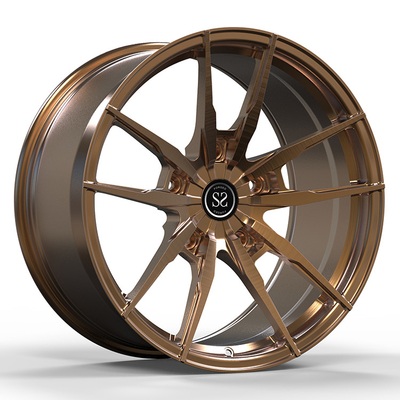 Kute aluminiowe 21 cali Audi Rs6 Dwuczęściowe kute koła 139,7 mm Pcd