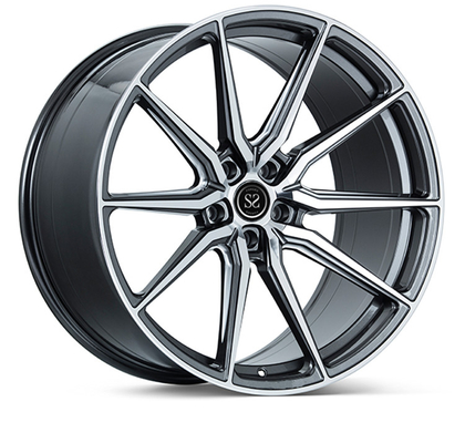 5x112 Gun Metal Obrabiane 1-częściowe kute koła naprzemiennie dopasowane do Benz S500