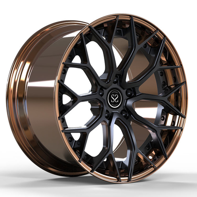 Audi RS6 5x112 Brązowy Czarny 2 PC Kute felgi aluminiowe 19 20 21 i 22 cale