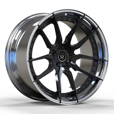 Niestandardowe 22calowe czarne + polerowane 1-PC Forged Rims dla MW X5 G05