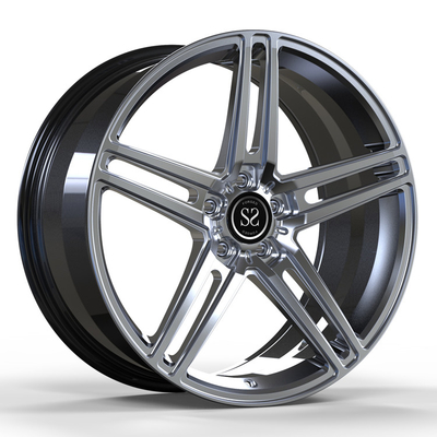 Do felg samochodowych S320 Monoblock 1-częściowy ze stopu aluminium w rozmiarze 20 Hyper Silver Wheels