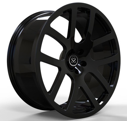 Gloss Black 1-częściowe kute felgi monoblokowe felgi samochodowe 22 cale 22x10 dla Durango