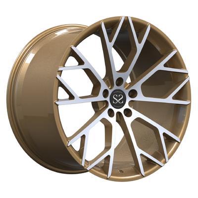Do Lambor Aventador 1 PC Monoblok kute brązowe felgi aluminiowe 21 cali 21x13 aluminiowe felgi samochodowe