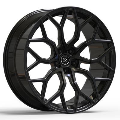 Koła monoblokowe do Urus 1 PC Kute, błyszczące, czarne felgi samochodowe 24 cale 24x10 24x12 naprzemienne